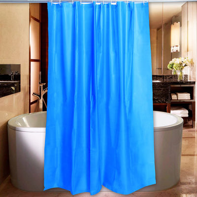 Cortina de chuveiro translúcida da corda, cortina de chuveiro do à prova de água